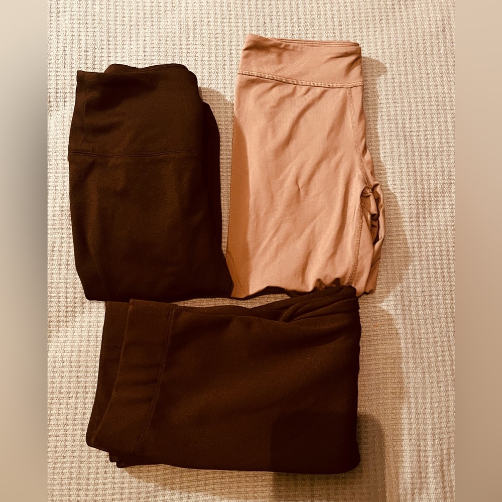 Leggings for women different brands size: XS, XXS, OS 3 pieces